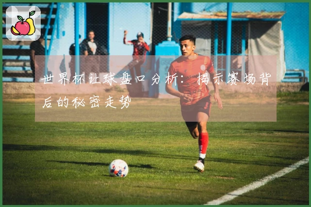 世界杯让球盘口分析：揭示赛场背后的秘密走势